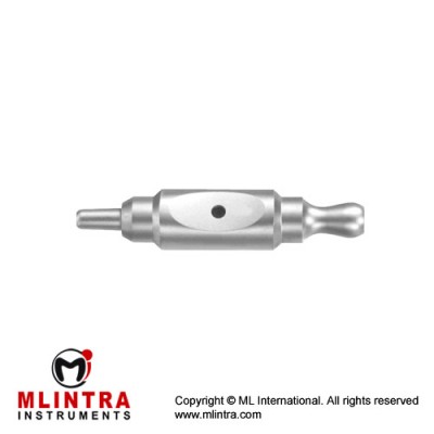 House Suction Adapter With Finger Cutt Off Stainless Steel,