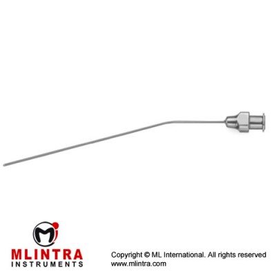 Verhoeven Suction Cannula With Luer Cone Stainless Steel, 10 cm - 4" Diameter 0.7 mm Ø Verhoeven Suction Cannula With Luer Cone Stainless Steel, 10 cm - 4" Diameter 0.7 mm Ø