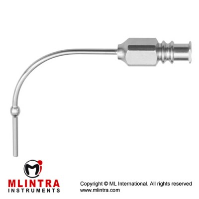 Vollmar Vessel Irrigation Cannula With Luer Lock Connection Stainless Steel, 6 cm - 2 1/4" Diameter 1.5 mm Ø Vollmar Vessel Irrigation Cannula With Luer Lock Connection Stainless Steel, 6 cm - 2 1/4" Diameter 1.5 mm Ø