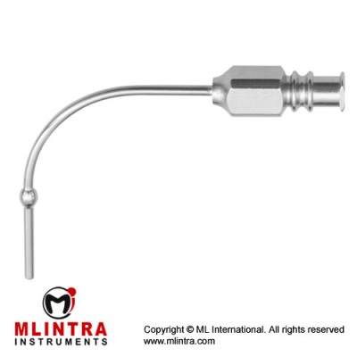 Vollmar Vessel Irrigation Cannula With Luer Lock Connection Stainless Steel, 6 cm - 2 1/4" Diameter 2.5 mm Ø Vollmar Vessel Irrigation Cannula With Luer Lock Connection Stainless Steel, 6 cm - 2 1/4" Diameter 2.5 mm Ø