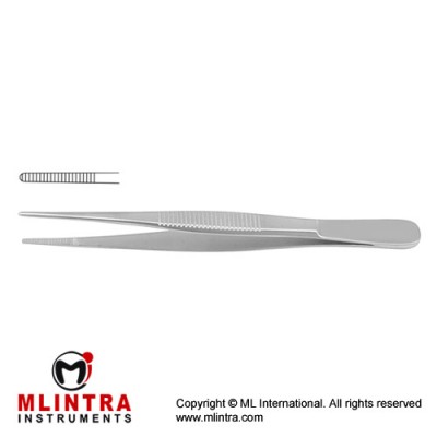 Slender Pattern Dressing Forceps Stainless Steel, 25 cm - 9 3/4"