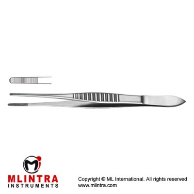 Mod. USA Dressing Forceps Stainless Steel, 12 cm - 4 3/4"