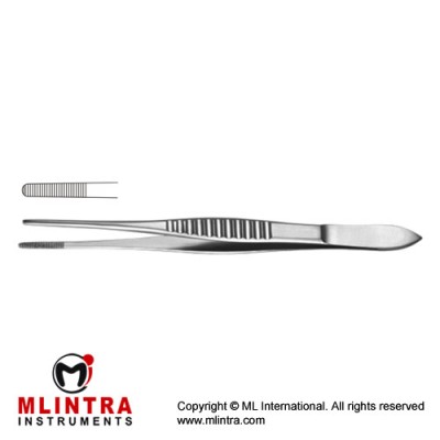 Mod. USA Dressing Forceps Stainless Steel, 14.5 cm - 5 3/4"