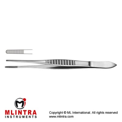 Mod. USA Dressing Forceps Stainless Steel, 13 cm - 5"
