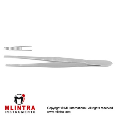 Stille Dressing Forcep Round Tips Stainless Steel, 15 cm - 6"