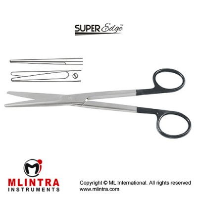 Mayo SuperEdge™ Dissecting Scissor Straight Stainless Steel, 17 cm - 6 3/4"