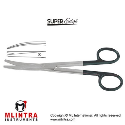 Mayo-Stille SuperEdge™ Dissecting Scissor Curved Stainless Steel, 15 cm - 6" Mayo-Stille SuperEdge™ Dissecting Scissor Curved Stainless Steel, 15 cm - 6"