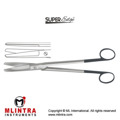 Sims-Siebold SuperEdge™ Gynecological Scissor Straight Stainless Steel, 24.5 cm - 9 3/4" Sims-Siebold SuperEdge™ Gynecological Scissor Straight Stainless Steel, 24.5 cm - 9 3/4"