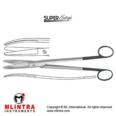 Sims-Siebold SuperEdge™ Gynecological Scissor Curved Stainless Steel, 24.5 cm - 9 3/4" Sims-Siebold SuperEdge™ Gynecological Scissor Curved Stainless Steel, 24.5 cm - 9 3/4"