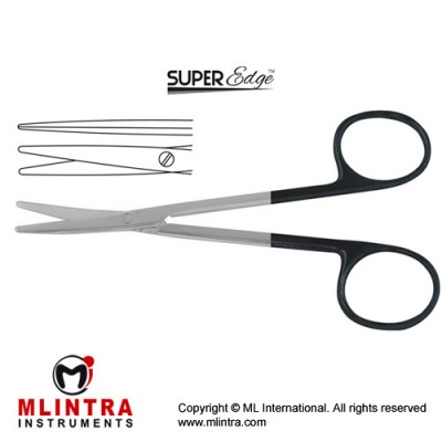Metzenbaum SuperEdge™ Dissecting Scissor / Opreating Scissor Straight - Blunt/Blunt Stainless Steel, 11.5 cm - 4 1/2"