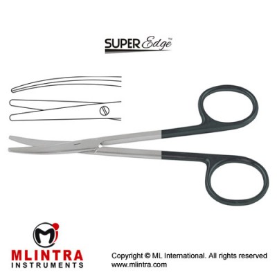 Metzenbaum SuperEdge™ Dissecting Scissor / Opreating Scissor Curved - Blunt/Blunt Stainless Steel, 15.5 cm - 6" Metzenbaum SuperEdge™ Dissecting Scissor / Opreating Scissor Curved - Blunt/Blunt Stainless Steel, 15.5 cm - 6"