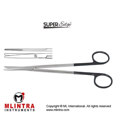 Metzenbaum-Nelson SuperEdge™ Dissecting Scissor Straight - Blunt/Blunt Stainless Steel, 26 cm - 10 1/4"