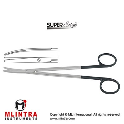 Metzenbaum-Nelson SuperEdge™ Dissecting Scissor Curved - Blunt/Blunt Stainless Steel, 26 cm - 10 1/4" Metzenbaum-Nelson SuperEdge™ Dissecting Scissor Curved - Blunt/Blunt Stainless Steel, 26 cm - 10 1/4"