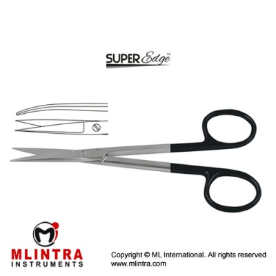 Wagner SuperEdge™ Operating Scissor Curved Stainless Steel, 12 cm - 4 3/4"