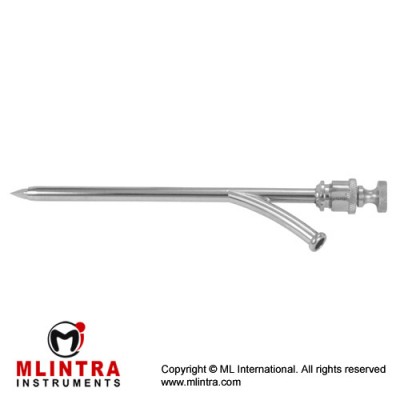 Nelson Trocar 28 FG - Fig. 2 Stainless Steel, 20 cm - 8" Diameter 9.5 mm Ø