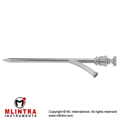 Ochsner Trocar Stainless Steel, 14 cm - 5 1/2" Diameter 5.3 mm Ø